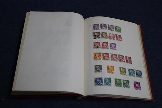 Eighteen albums of World stamps